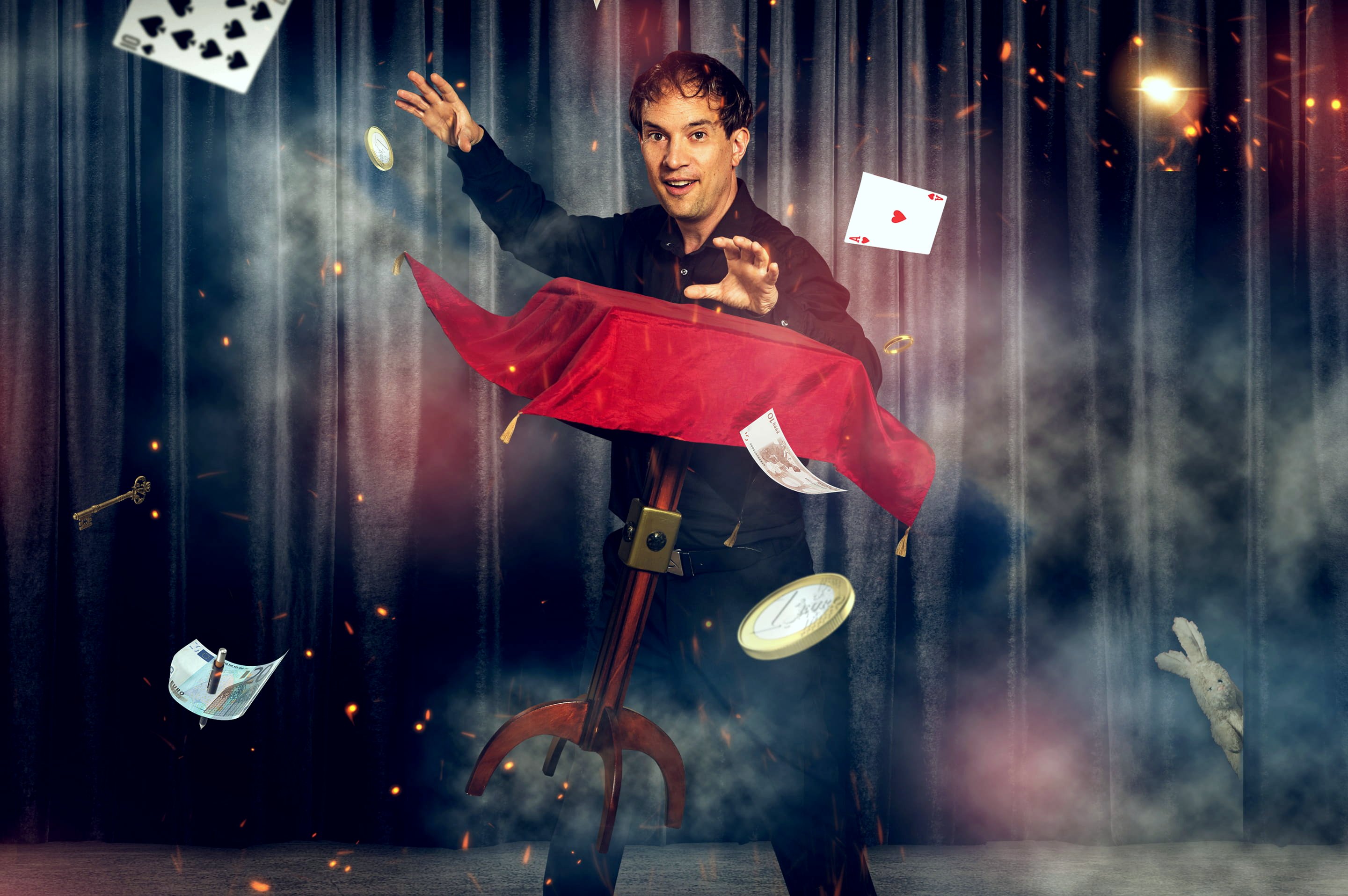 Zauberer Köln Tisch